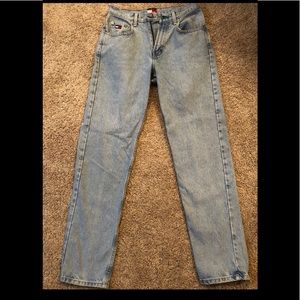 Tommy Hilfiger boyfriend Light wash Wedgie Cut
